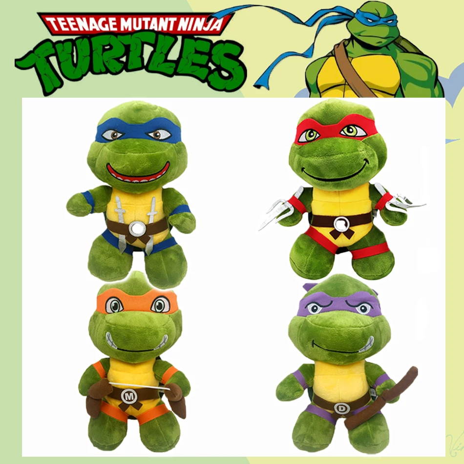 26cm-Ninja-Turtles-Plush-Dolls-Anime-Game-TMNT-Leo-Raph-Mike-Don ...
