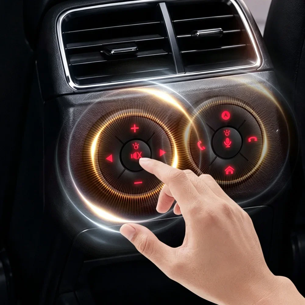 Telecomando Wireless a 10 Tasti per Volante Auto, Compatibile con Radio, DVD, GPS e Lettore Multimediale - Image 6