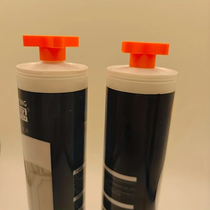 6-Pack Reusable Tube Plugs with Threaded Sealing Caps