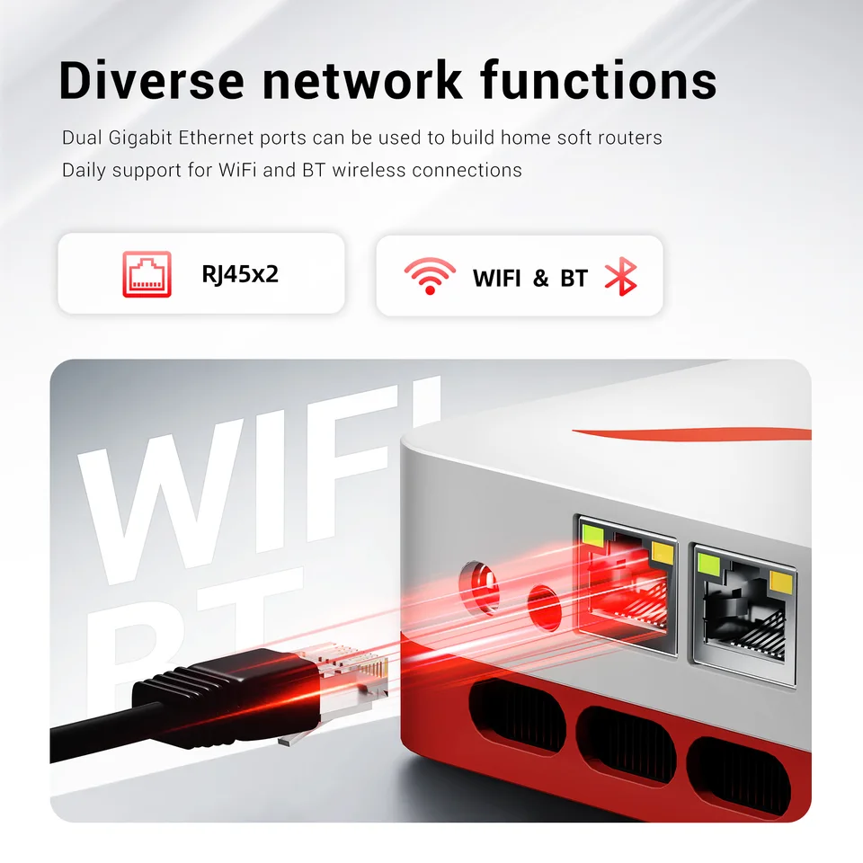 FIREBAT T3 Mini PC Intel N150 CPU Windows 11 12GB DDR5 RAM 512GB