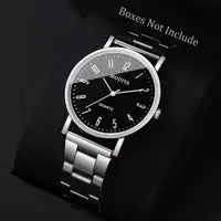Fashion Men Business Watches Simple Analog Quartz Wristwatch Reloj Hombre（Without Box） 3