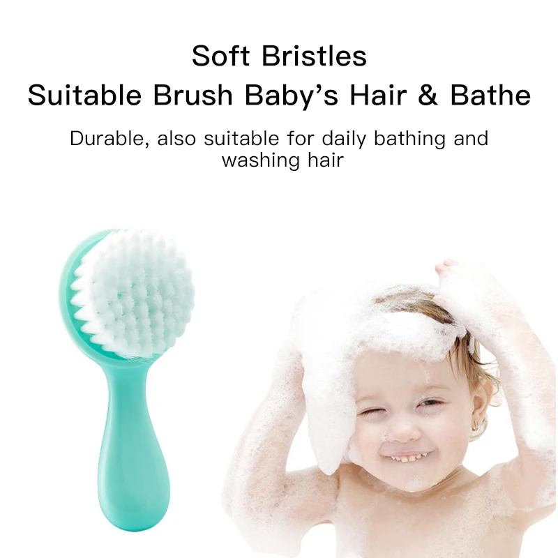 Cute in Eco-friendly Infant Care Baby Comb Brush Set Soft