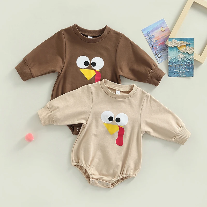 Baby Girl Thanksgiving Romper Thanksgiving Baby Clothes Boy Baby