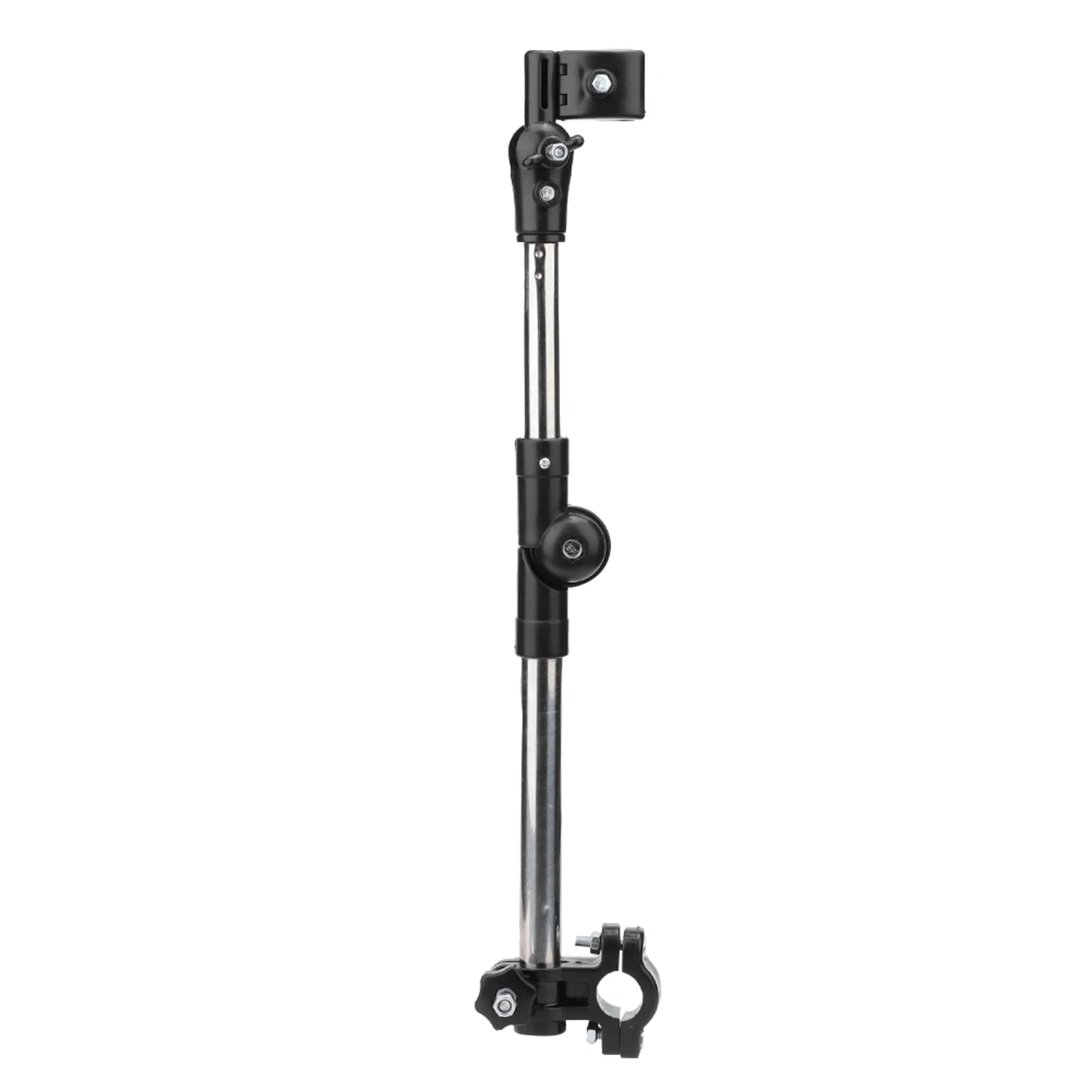 Wheelchair Stroller Umbrella Attachment Handle Holder Clamp Supporter Connector Wheelchair Umbrella Supporter