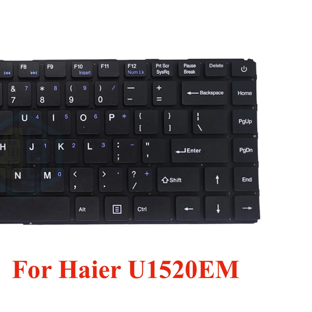 Eua Inglês Teclado para Haier U1520em Eua Layout Notebook Teclados Peças de Substituição do Portátil Novo - Imagem 3