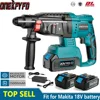 Brushless Electric Hammer Impact Rotary Drill Cordless Screwdriver Rechargeable large Torque Power Tools For Makita 18V Battery 1
