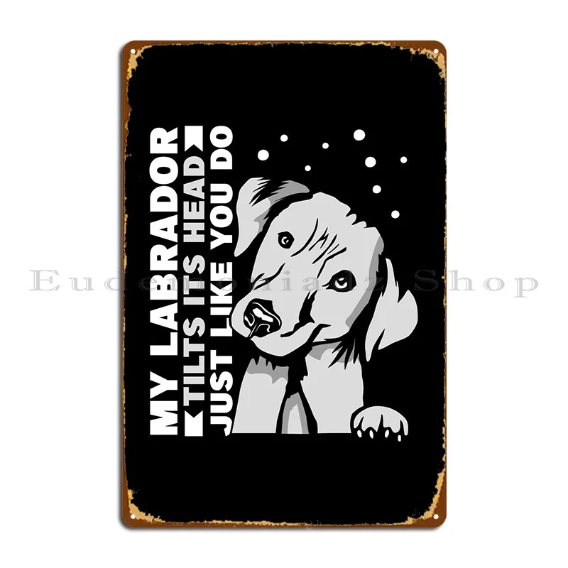 Labrador Metal Sign Cinema Cinema Character Bar Party Club Tin Sign Poster