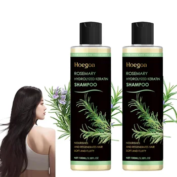 Rosemary Shampoo Soothing Scalp Anti Dandruff Refreshing Fluffy Repair Split Ends Plant Oil Control Nourishment Hair Shampoo 1