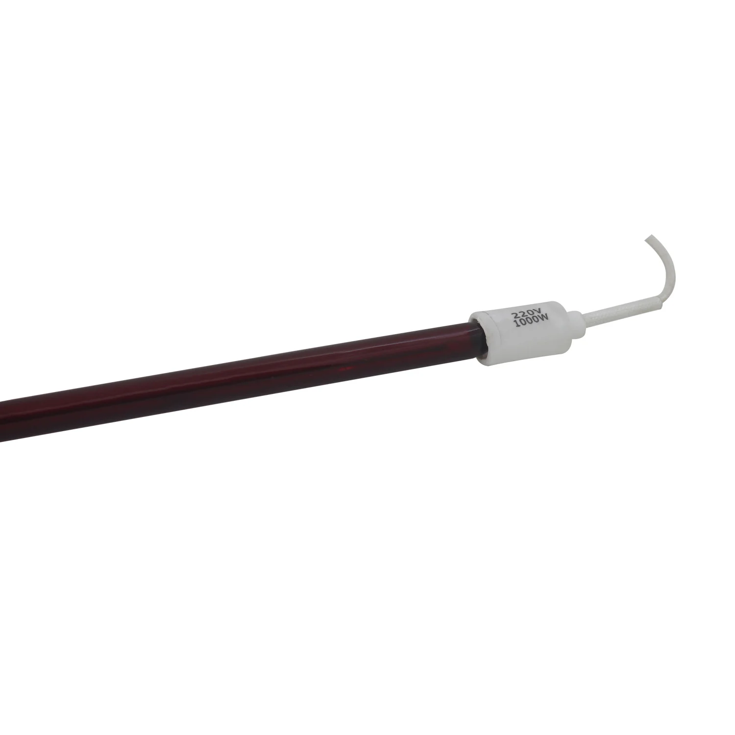 Quartz heater tube Infrared heater Halogen infrared paint curing lamp High temperature paint room quartz heater tube