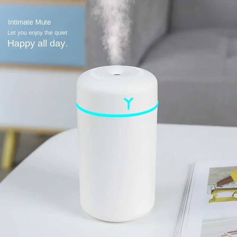 Portable home USB mini air humidifier aromatherapy essential oil diffuser car silent sprayer diffusion air purifier with light