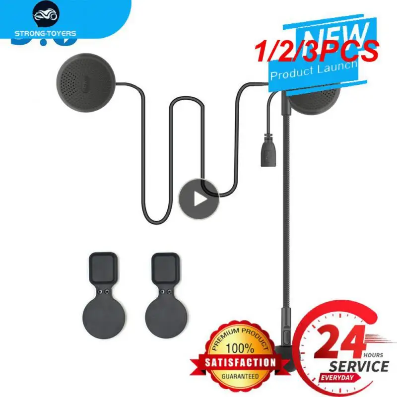 

Bluetooth-гарнитура для мотоциклетного шлема, 1/2/3 шт.