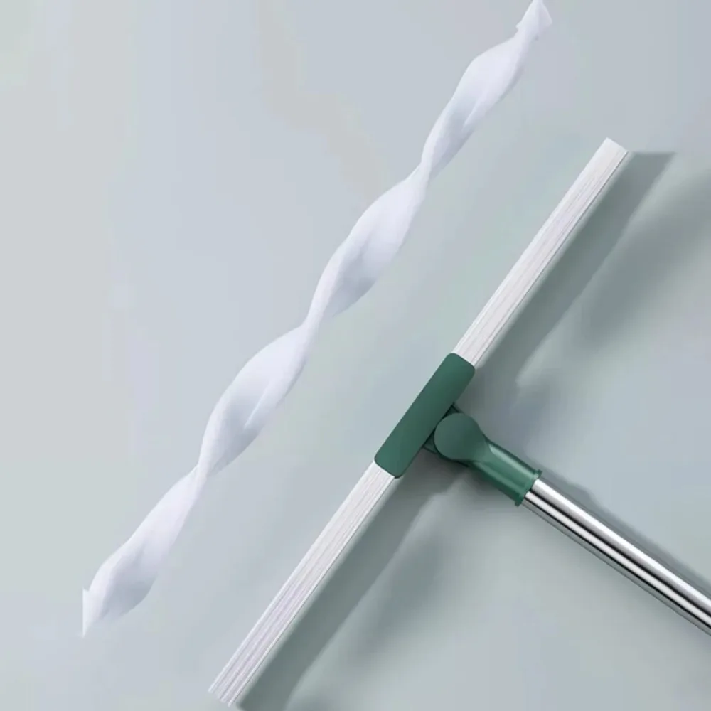 Silicone Scraper Broom Squeegee Floor Glass Bathroom Cleaning