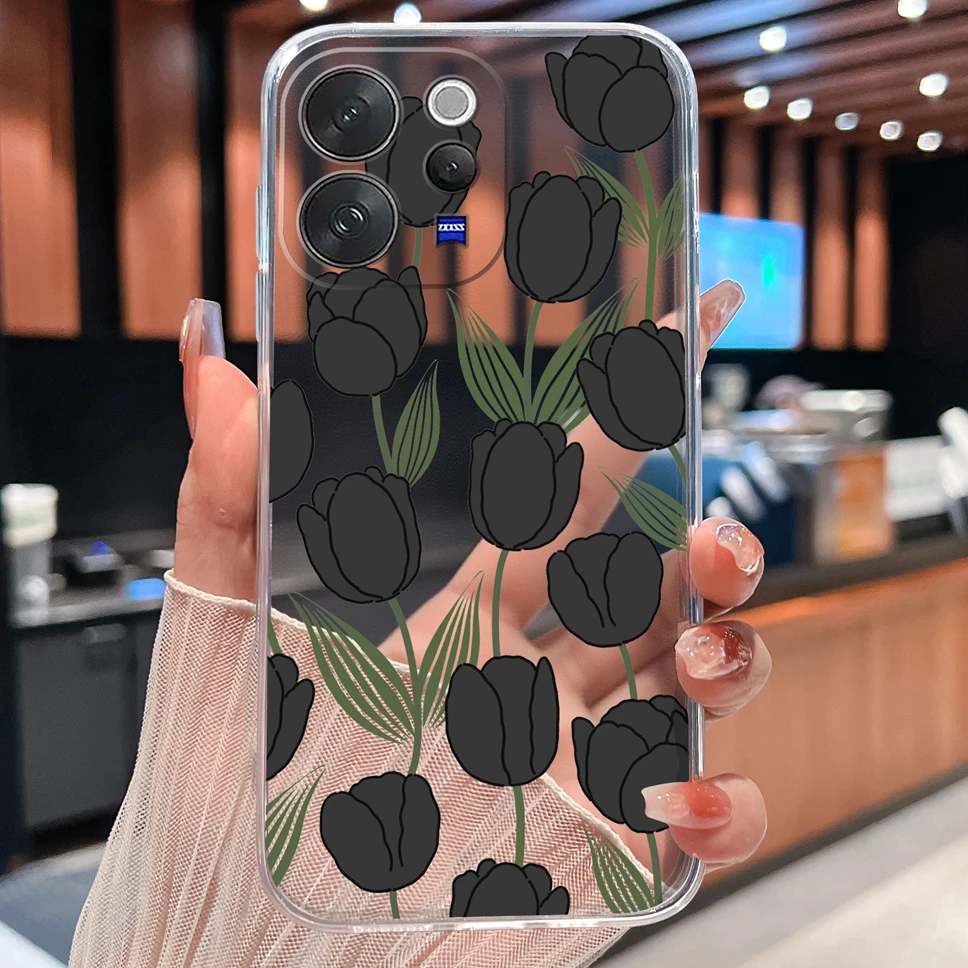 Watermelon Summer Transparent Shockproof TPU Silicone Phone Case