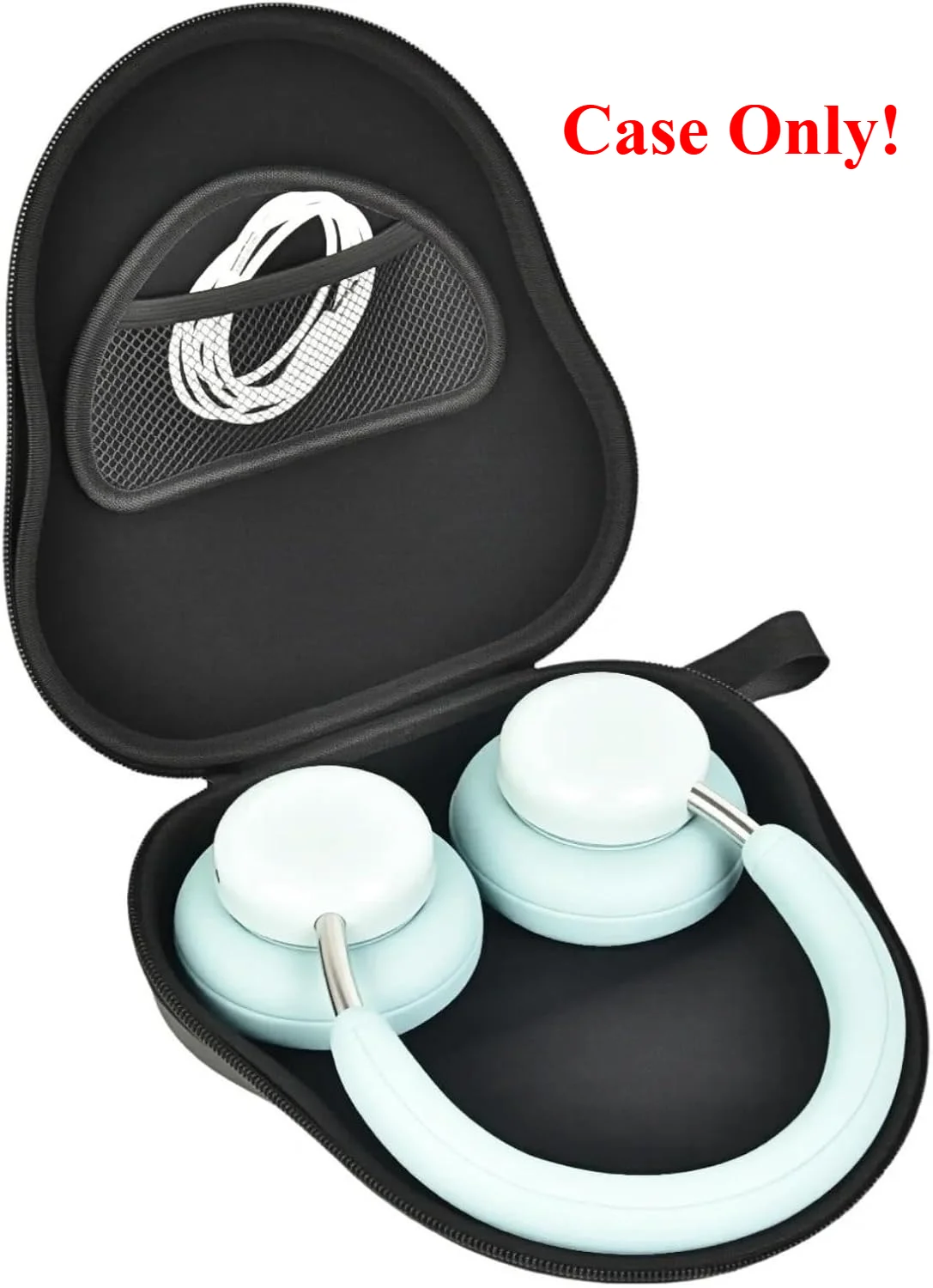 Protective Hard Shell Headphone Case with Active Noise Canceling Feature