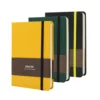 TUNJILOOL A6 A7 Notebook Journal Leather 192 Pages 80GSM Blanks/Dotted/Grid Notebooks Office School Supplies Stationery (2 Pack) 1