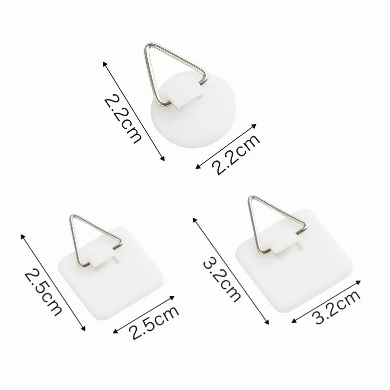 Ganci per piatti da 20 pezzi, ganci per piatti da parete