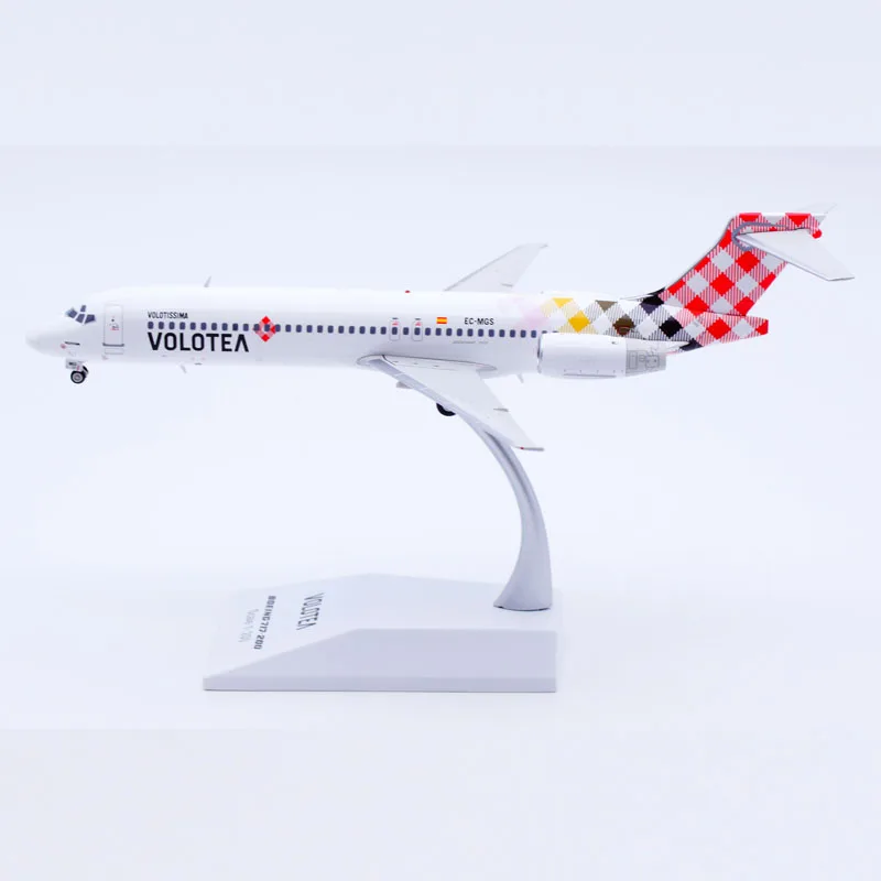 

LH2381 Alloy Collectible Plane Gift JC Wings 1:200 Volotea Airlines Boeing B717-200 Diecast Aircraft Jet Model EC-MGS With Stand