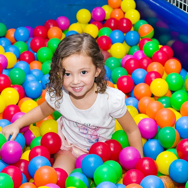 Piscina de Pelotas con Aro para Ninos