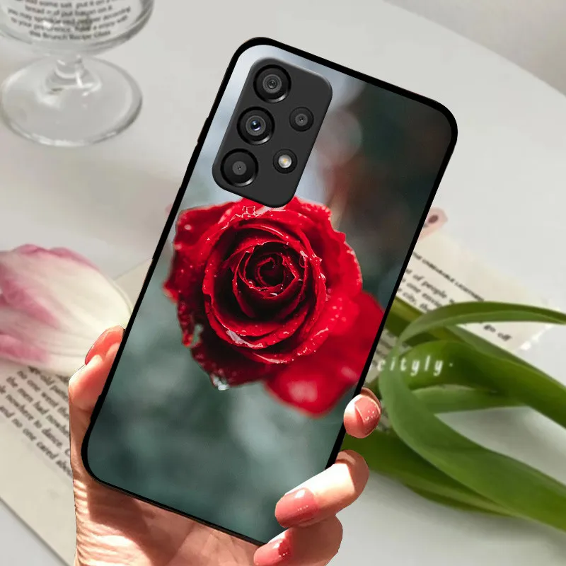 Black Bumper Silicone Back Protective Case