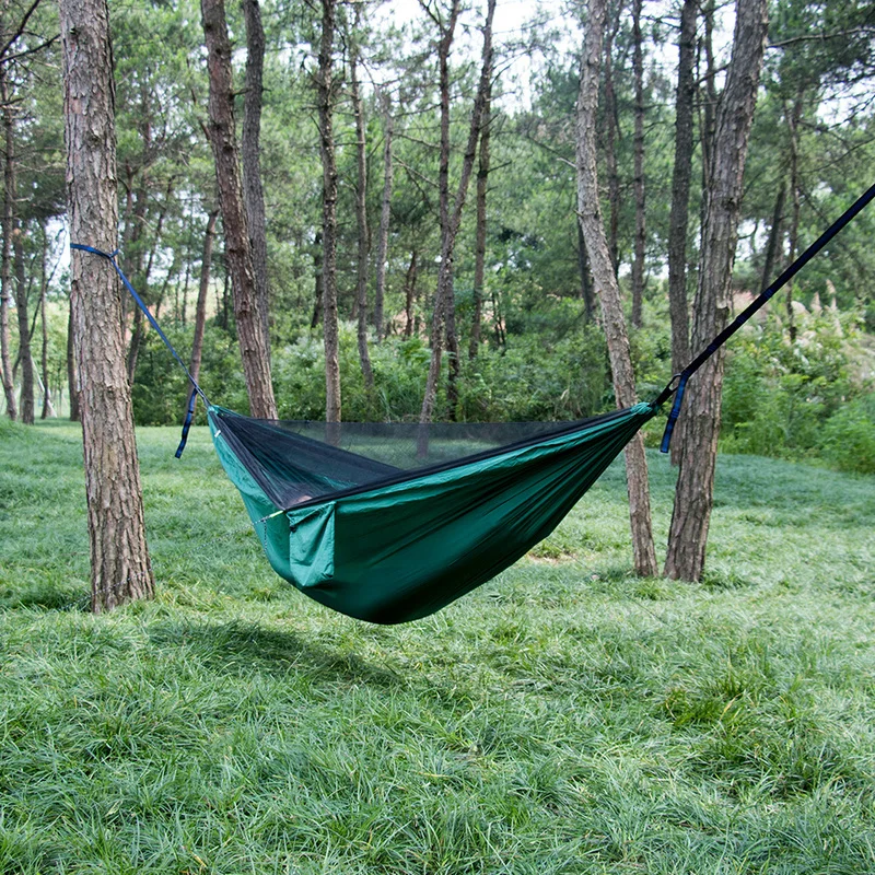

Outdoor Camping Hammock with Mosquito Net Summer Ultralight Sleeping Field Hammock Swing Chair Travel Hamaca Colgante Furniture