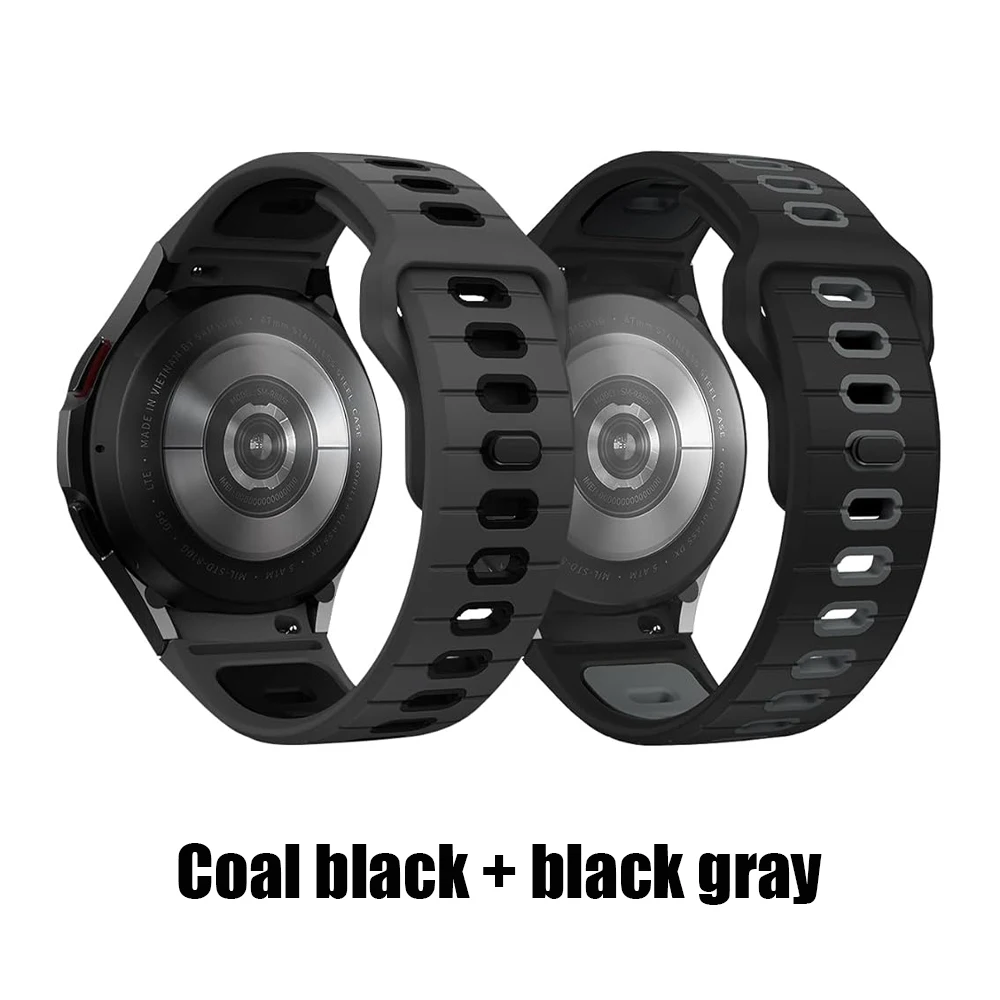 Sport Silicone Strap Bracelet - No Gaps Design