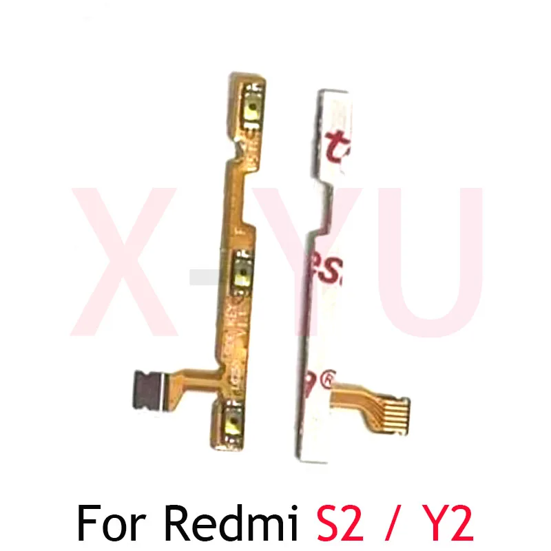 

For Xiaomi Redmi S2 / Y2 Power On Off Switch Volume Side Button Flex Cable Repair Parts