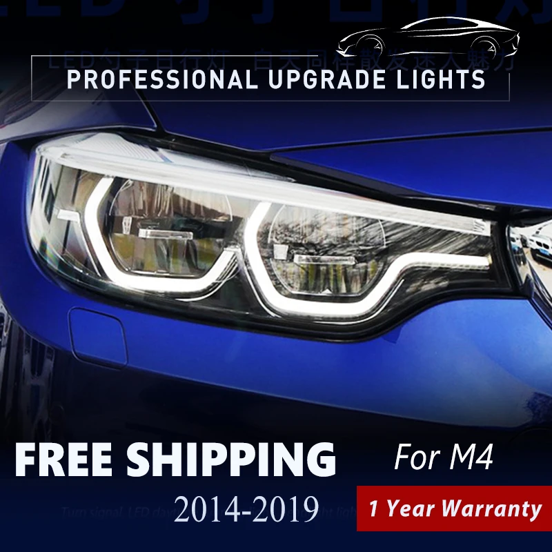 

Автомобильные фары для F32 F36 F82 4 серии 2013-2019 светодиодный GTS, автомобильная фара в сборе 420i 428i 435i 440i M4, автомобильные аксессуары