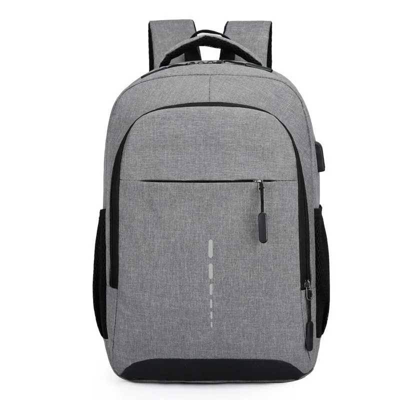 Zaino classico da uomo impermeabile con ricarica USB Zaino da viaggio casual da uomo Zaino da viaggio per laptop di grande capacità Borsa da scuola bolsas
