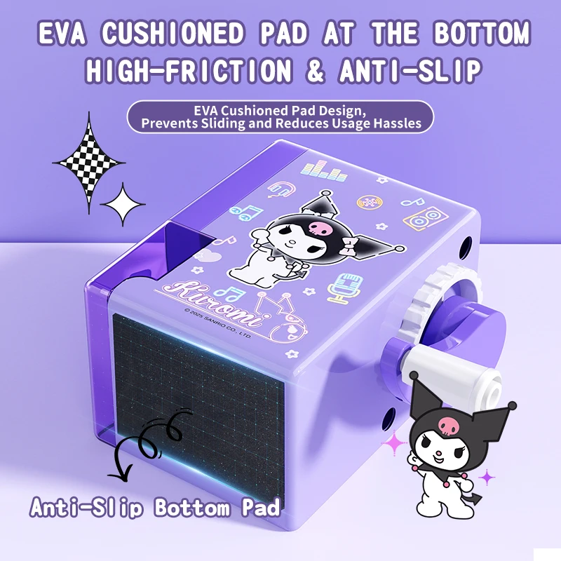 Sanrio Pencil Sharpener Fast Sharpening Easy to Use for Kids Students School Office Stationery Cute Anime Merch Kawaii Gift - 4