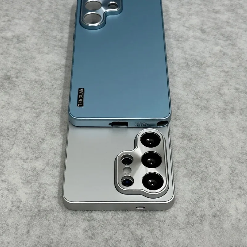 All-Aluminum Matte Alloy Case with Metal Plating and Hard Armor Cover