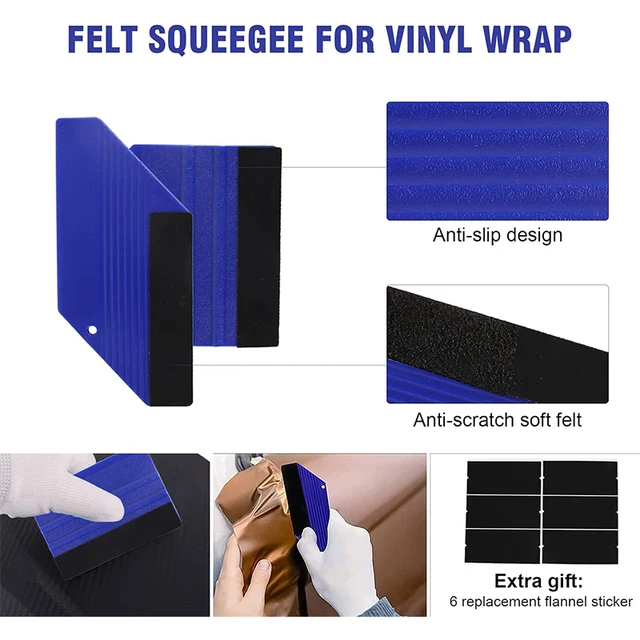 NeoWrap 18/10pcs Car Wrapping Tools Kit Vinyl Scraper Cutter Film Squeegee Set Plastic Wrap Tool Car Window Tinting Accessories 4