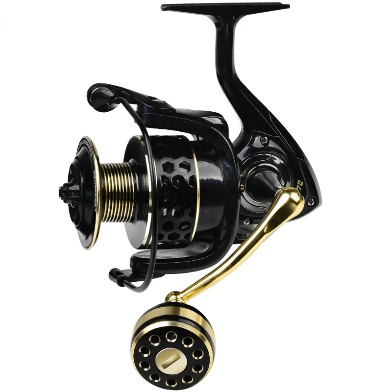 

New Metal Spinning Fishing Reel Long Shot Ocean Rock Fshing Fishing Pre-loading Spinning Wheel Fishing Accessories Carp Fishing