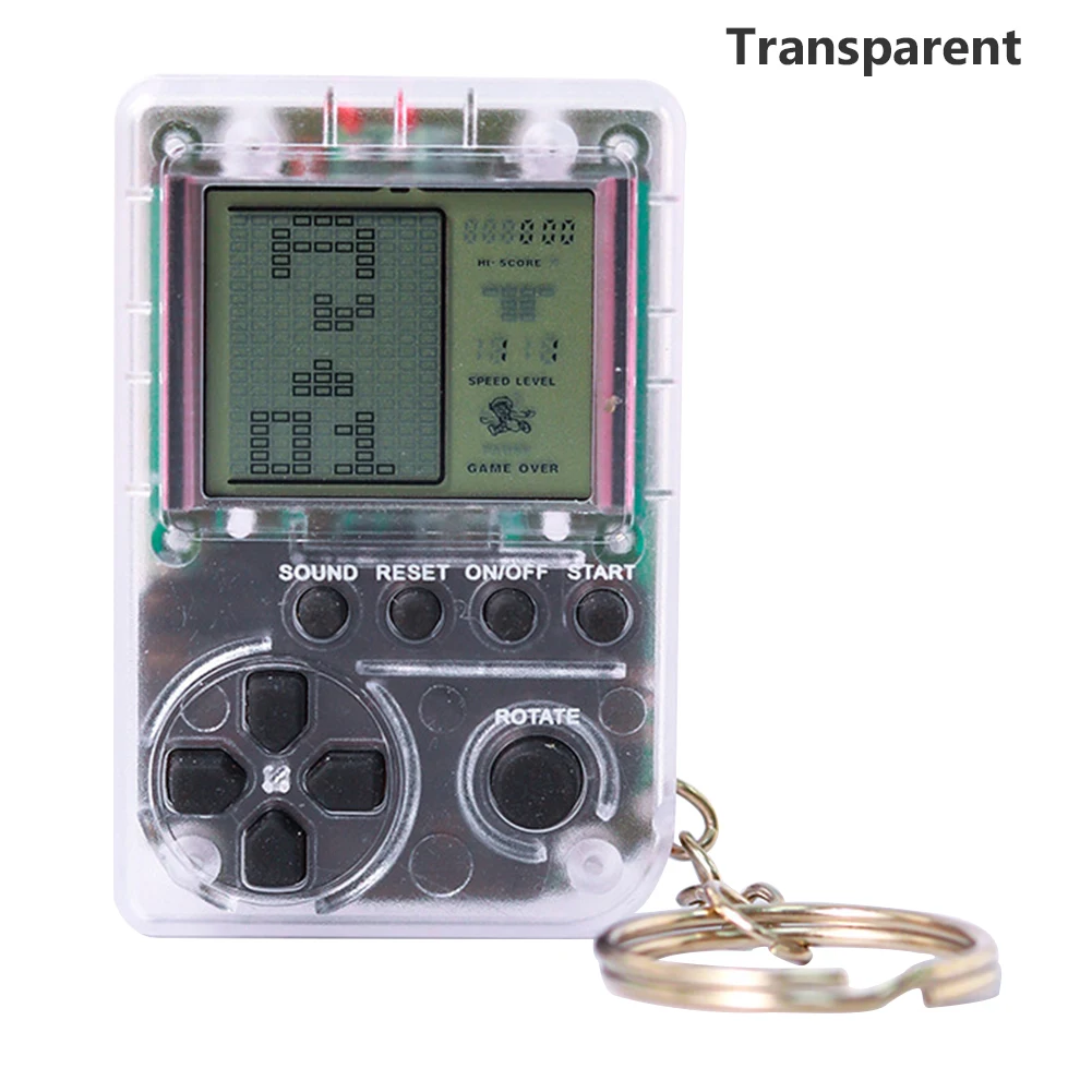 2022New Mini Console Game Machine Children Handheld Nostalgic Mini Game Console With Keychain Classical Game Kids Children Gifts 