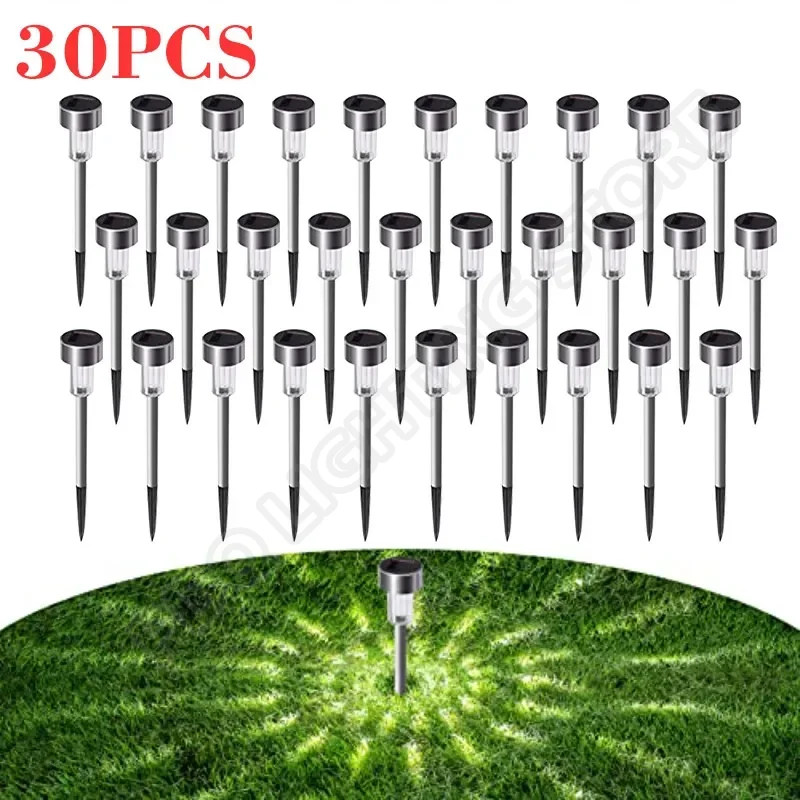 Solar Lights Solar Outdoor Lights Garden Lamp Solar Powered Waterproof Landscape Path Outdoor for Yard Backyard Lawn Patio Decorative