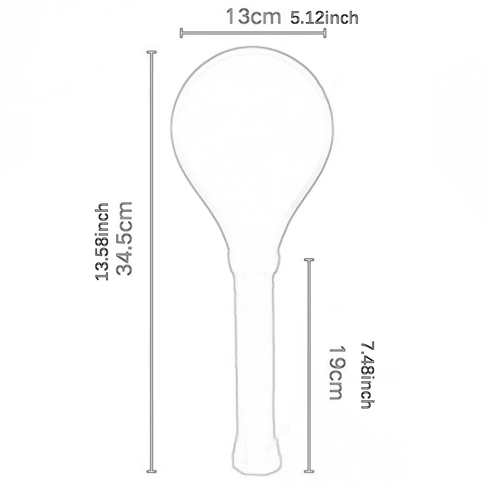 Non-Slip Pickleball Paddle Durable Carbon Fiber Sweet Spot Training Pickleball Racket for Indoor Outdoor Sport Training Supplies