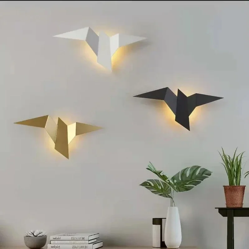Bird Wall Lamp Interior Decoration Lamp For Bedside Living Room Bedroom