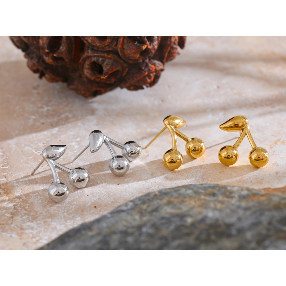 Yhpup Stud Earrings 316L Stainless Steel