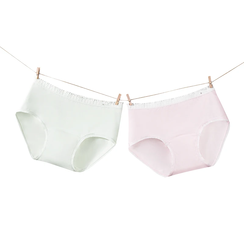 Unterhosen Damen Unterwäsche Slips Höschen Damen Dreieckshöschen Set Pack Damen Baumwollslips Damen Sexy Dessous Nahtlos – Detail 4