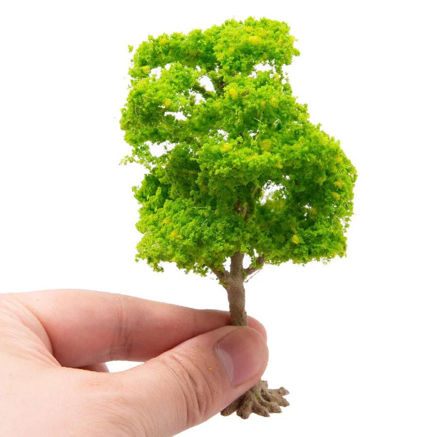 1Pcs Diy Simulation Wire Tree Model 10-15CM Tree Trunk Materials Train Railway Sand Table Scene Plants Layout Diorama Kit 4