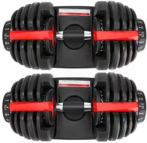 WG-121 조절 가능한 덤벨 무게 40kg, 남성용 팔 전기 도금 덤벨, 체육관용 실내 장비  Best5