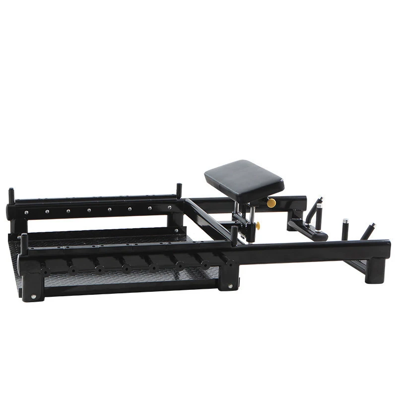 

Тренажер для тренажерного зала, коммерческая стойка для приседаний и верстаков, интегрированное многофункциональное оборудование для упоры бедер, бедер и бедер