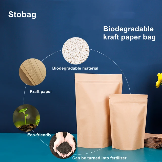 Biodegradable Plastic Bag, Spice Powder Packaging Bag, Anti-Static Food  Packaging