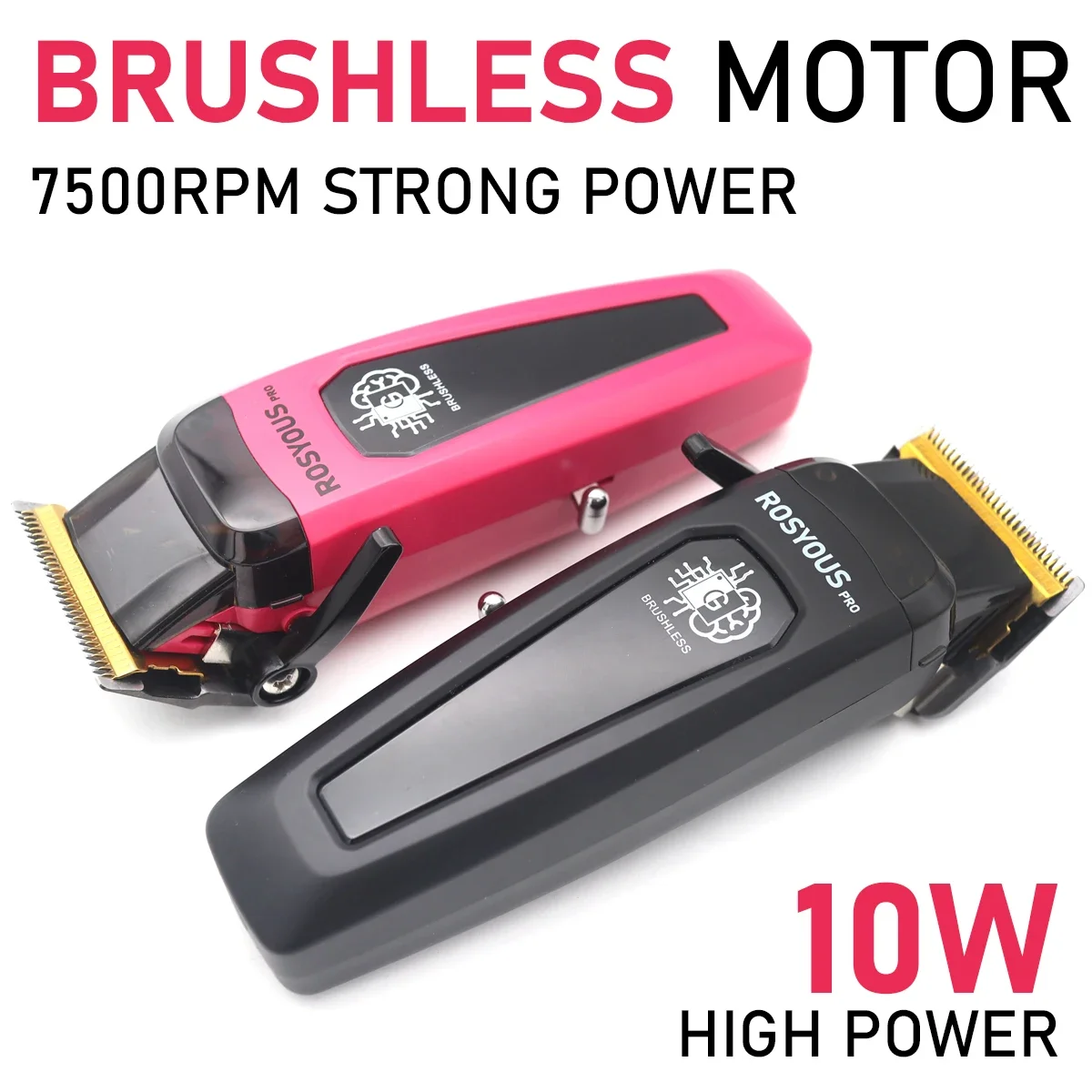 Professional Hair Clipper Brushless Motor DLC Blade with Base
