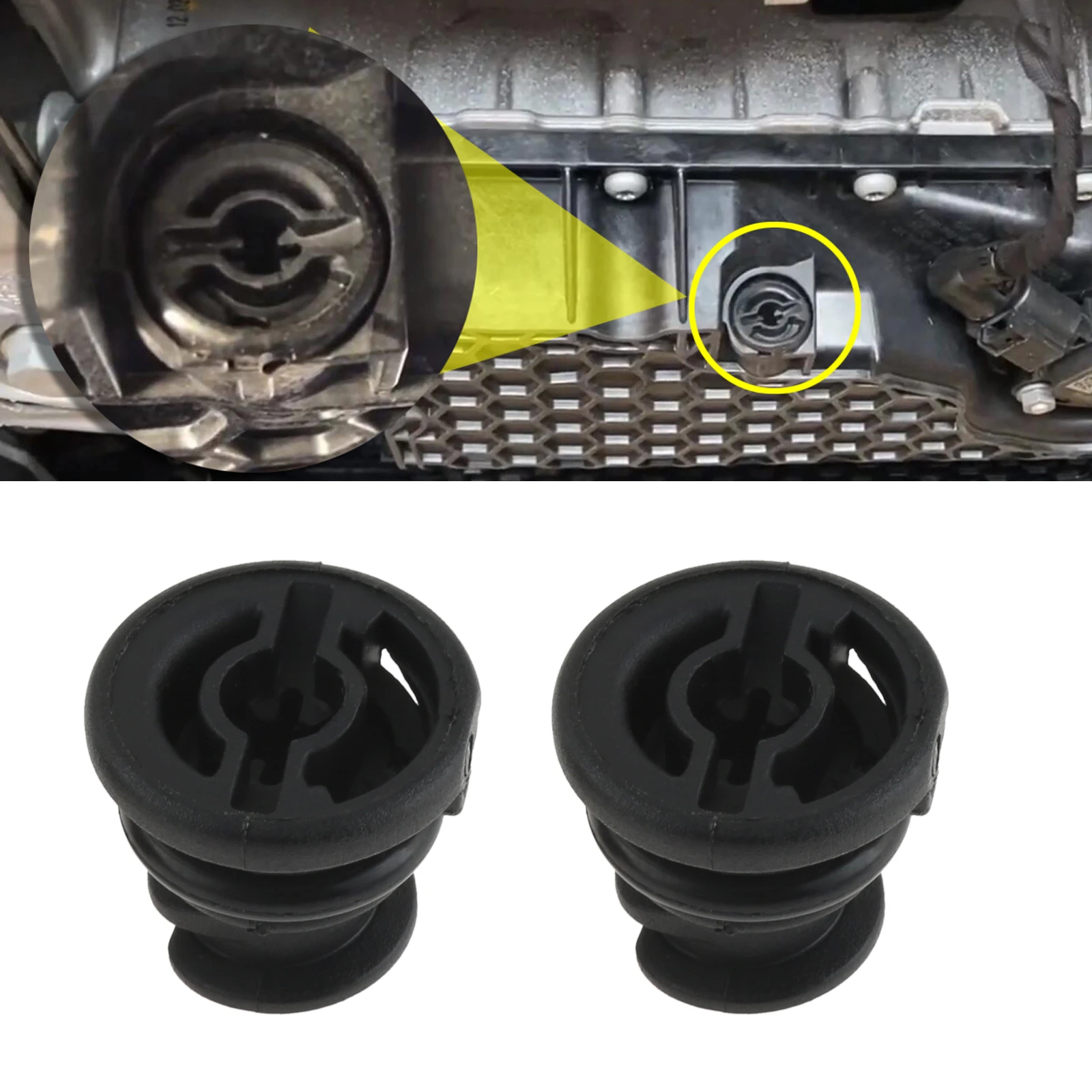 4pcs Auto Engine Oil Drain Plug Sump Pan 06l103801 For Audi A1 A3 A4