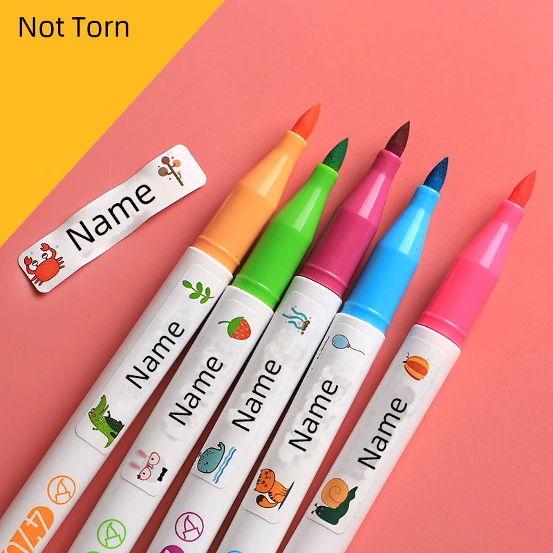 Name Tag Sticker Customize Stickers Waterproof Personalized Labels