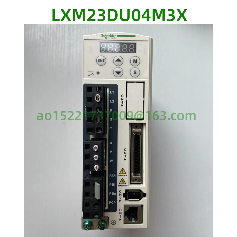 

LXM23DU04M3X AC Servo drive controller 400W Original Second-hand test OK lxm23du04m3x 400w