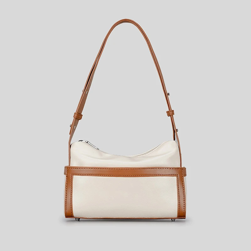 

Fashion Panelled Women Shoulder Bags Designer Lady Handbags Luxury Soft Pu Leather Crossbody Bag Small Square Summer Purses 2023