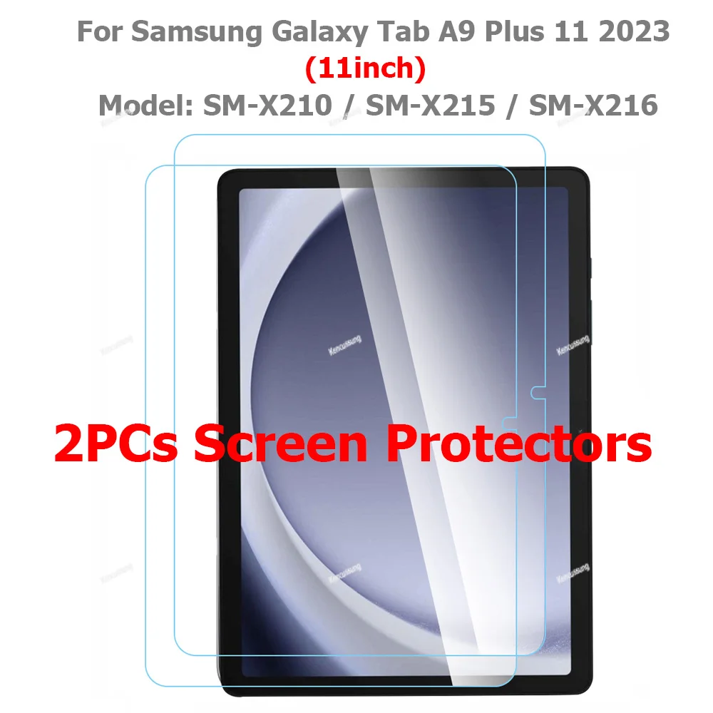 Premium Tempered Glass Screen Protector Duo - Scratch Resistant Film
