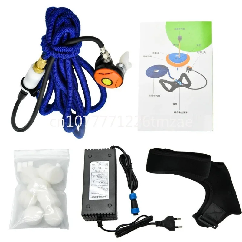 

3.5-5H Scuba Diving Snorkel Equipment Trap Mobile Ventilator Deepest to 10M