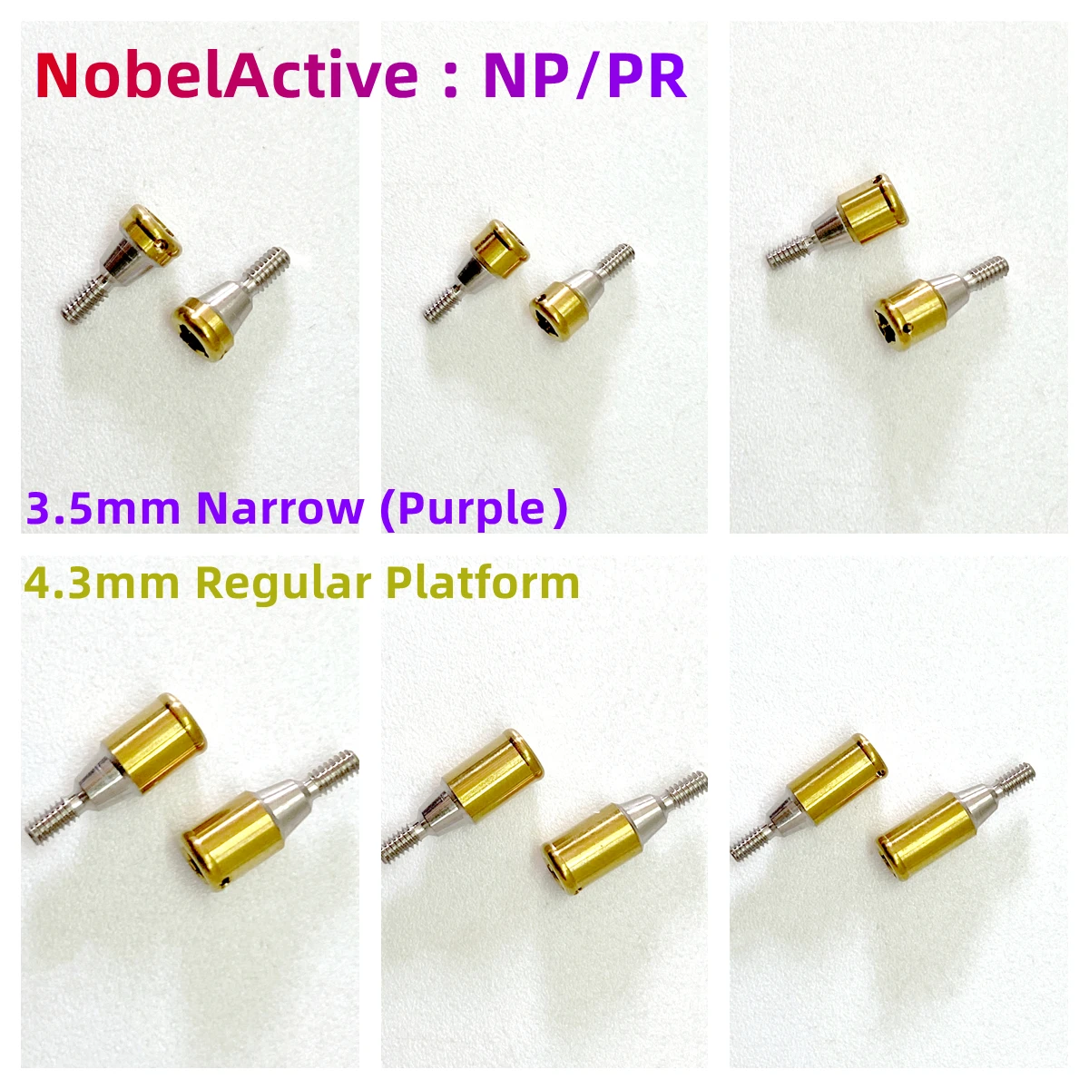 

Nobel active Locator abutment Overdenture Attachment Kit Dentium Implant accessories